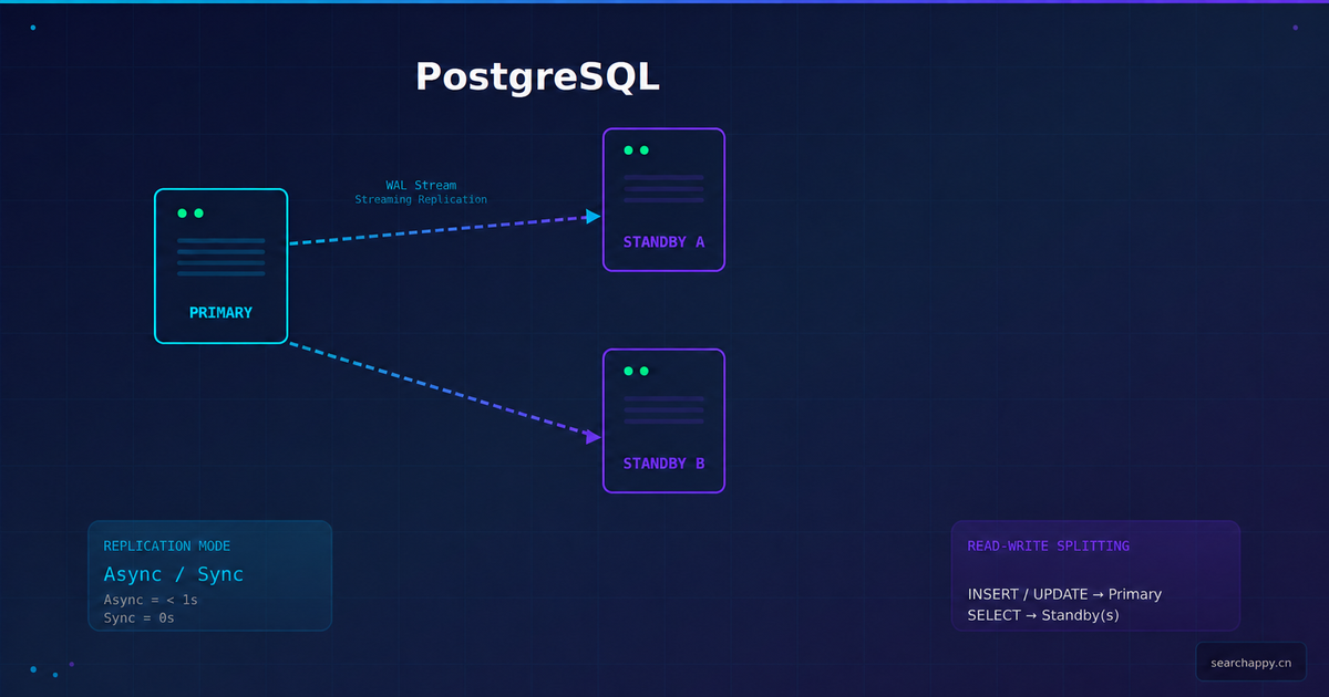 封面-PostgreSQL 主从复制 & 读写分离